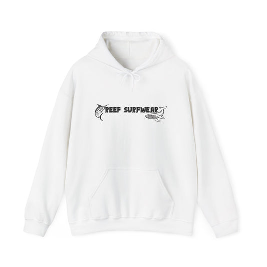 Reef surfwear fish/whale hoodie