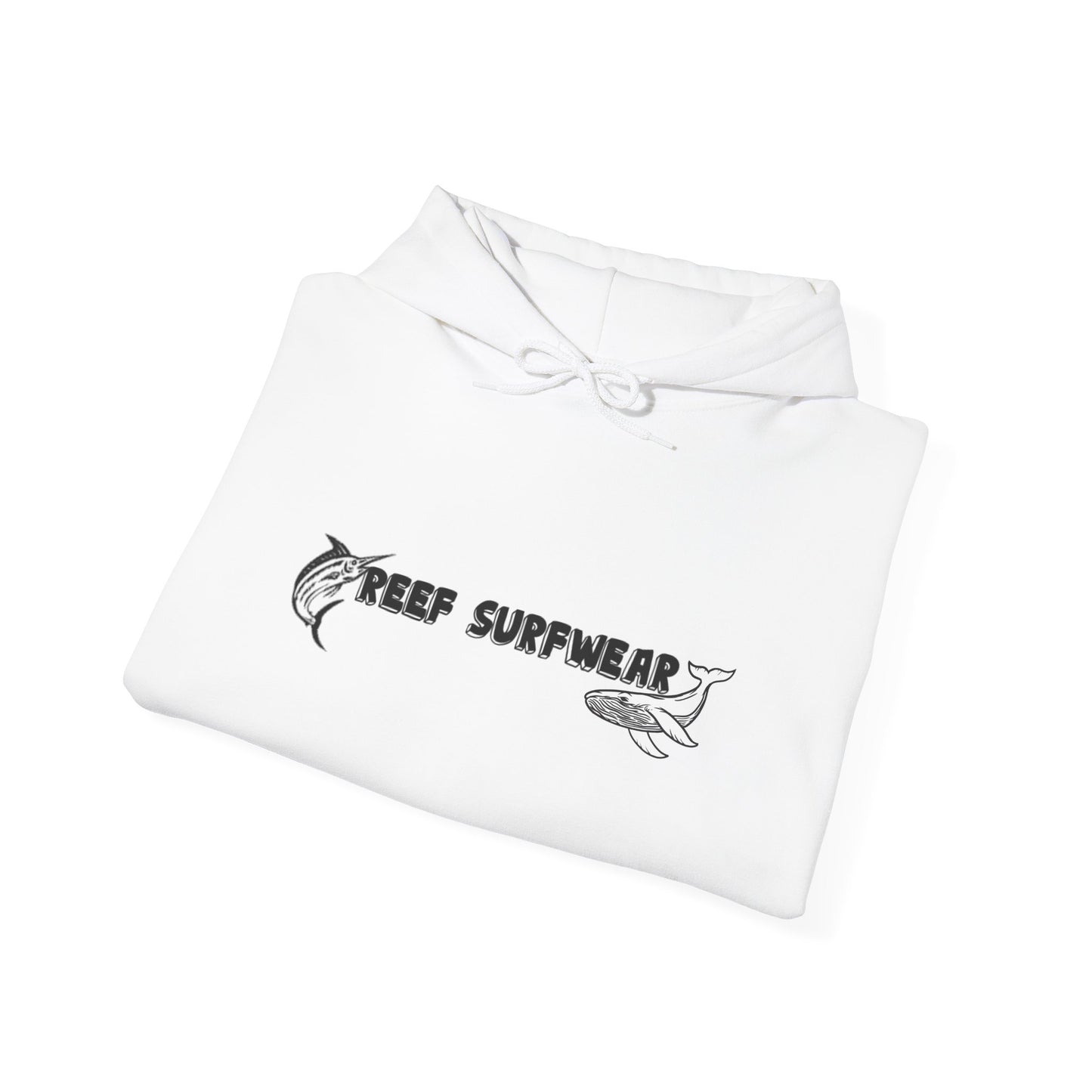 Reef surfwear fish/whale hoodie
